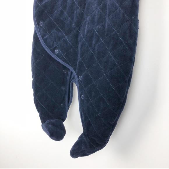 Baby Gap Quilted One Piece in Navy - Picture 3 of 5